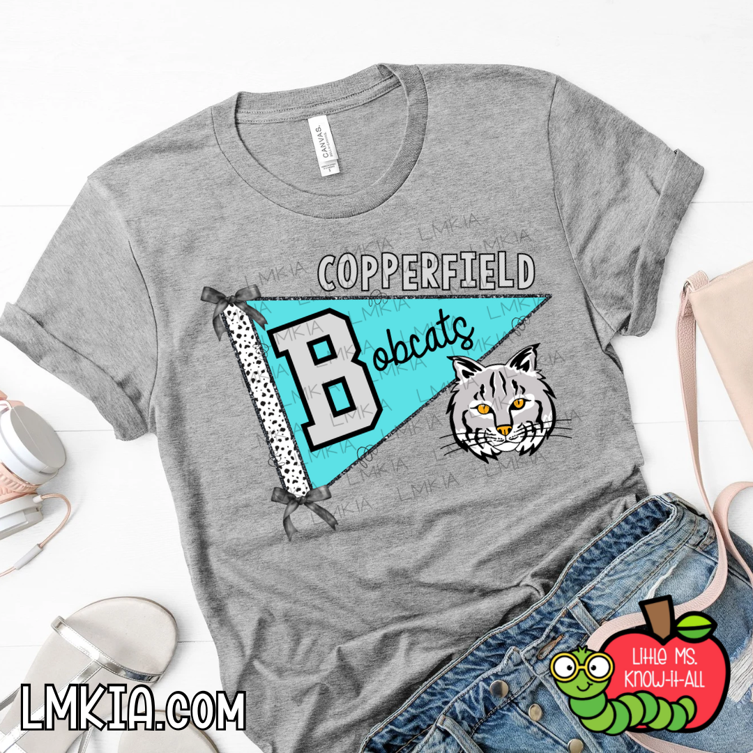 Custom School Pennant T-Shirt