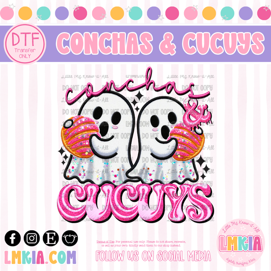 Conchas & Cucuys DTF Transfer