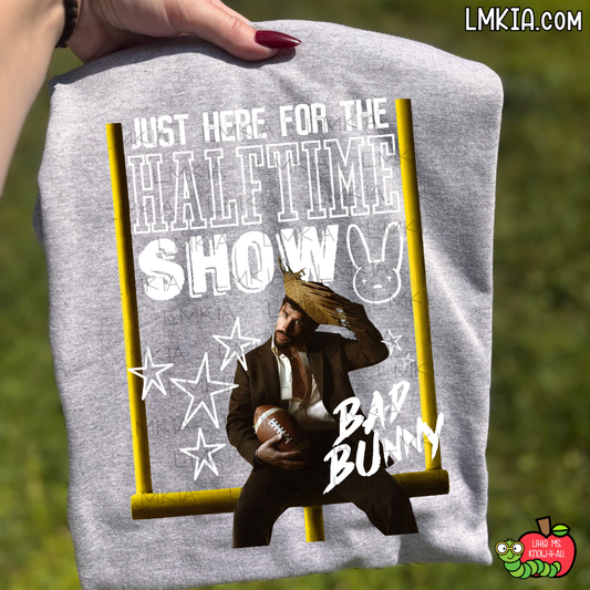 Just Here For Show Football T-Shirt