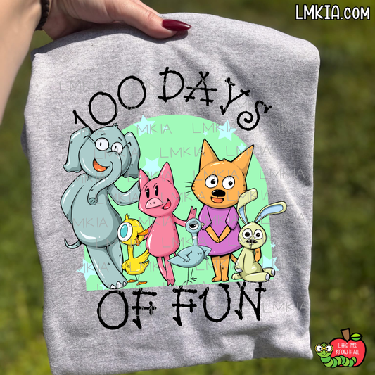 100 Days of Fun Adult T-Shirt