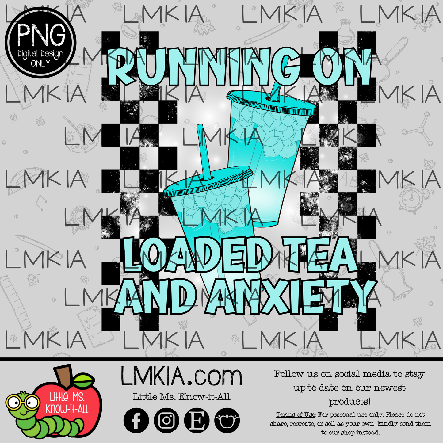 Running on Loaded Tea & Anxiety PNG