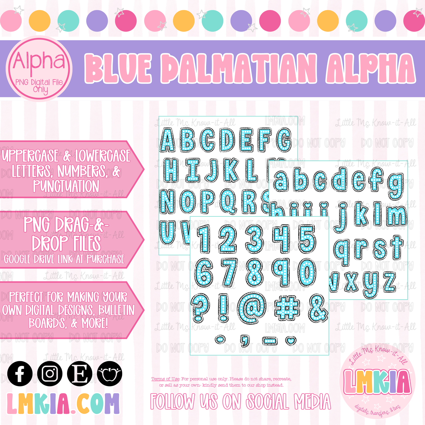 Blue Dalmatian Alpha Pack
