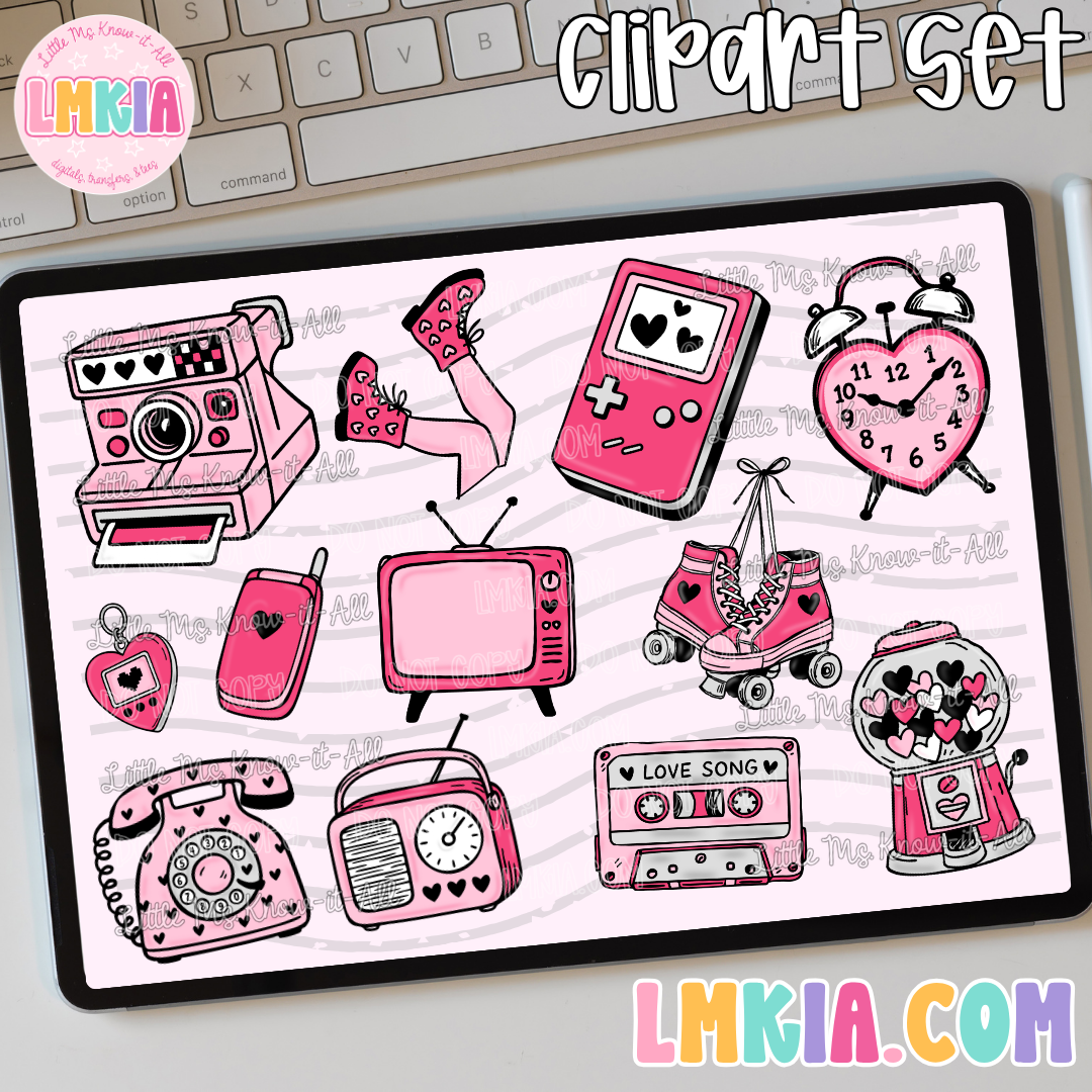 90's Kind Of Love Clipart