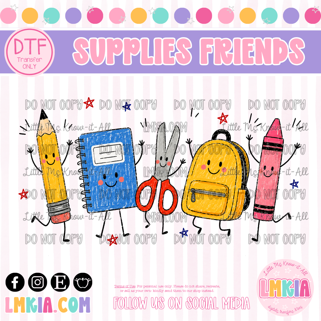 Supplies Friends DTF Transfer