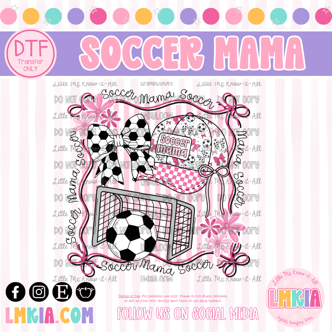 Soccer Mama Collage DTF Transfer