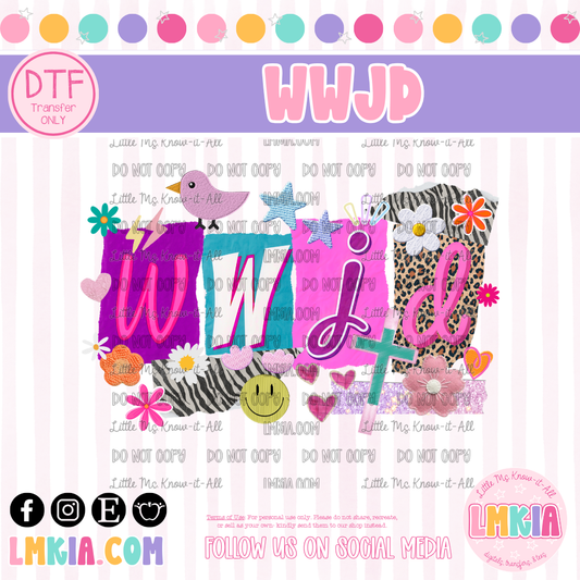 WWJD DTF Transfer