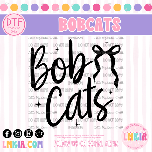 Coquette Bobcats DTF Transfer