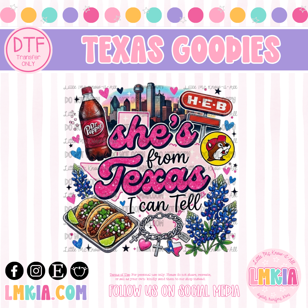Texas DTF Transfer