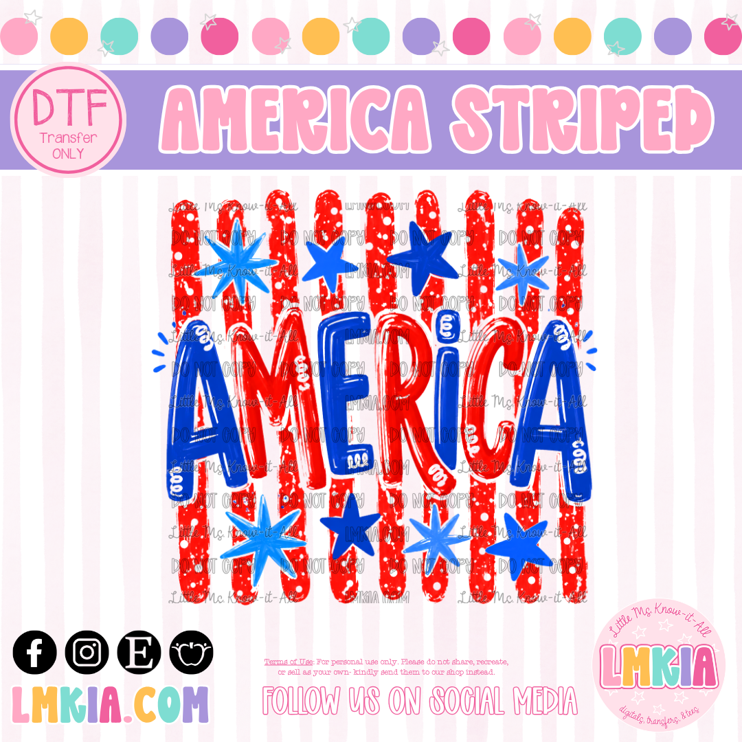 America DTF Transfer