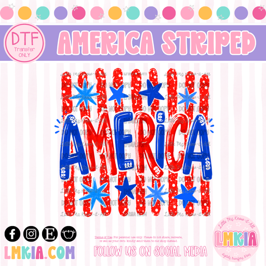 America DTF Transfer