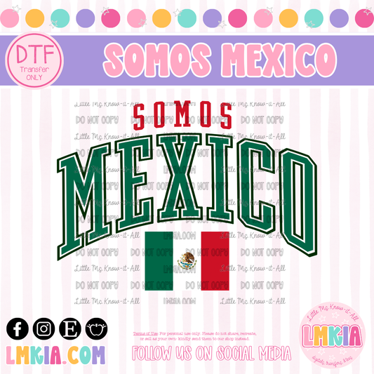 Somos Mexico DTF Transfer