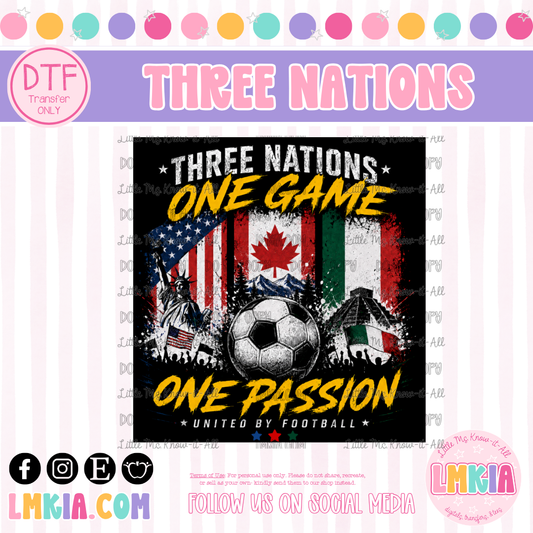 Three Nations DTF Transfer