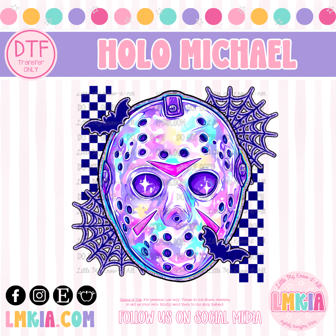 Holographic Jason DTF Transfer