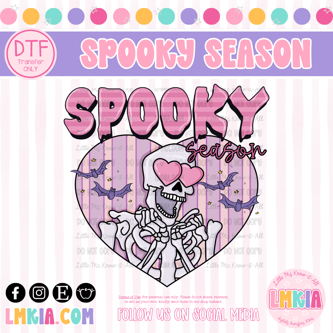 Spooky Season DTF Transfer