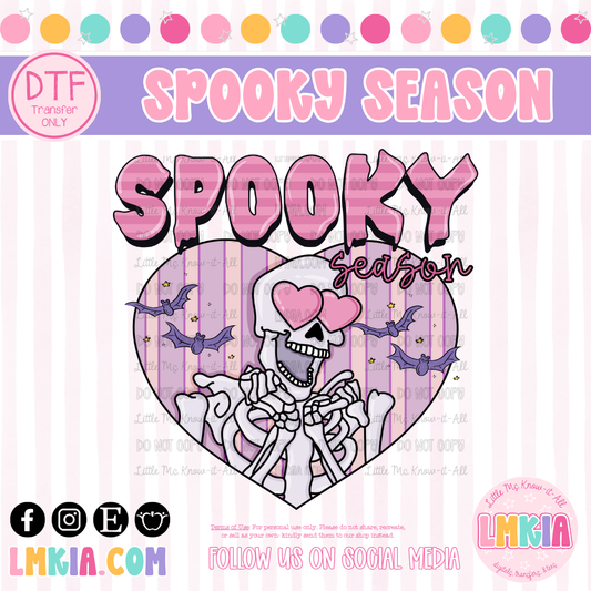 Spooky Season DTF Transfer