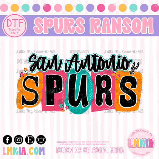 San Antonio DTF Transfer