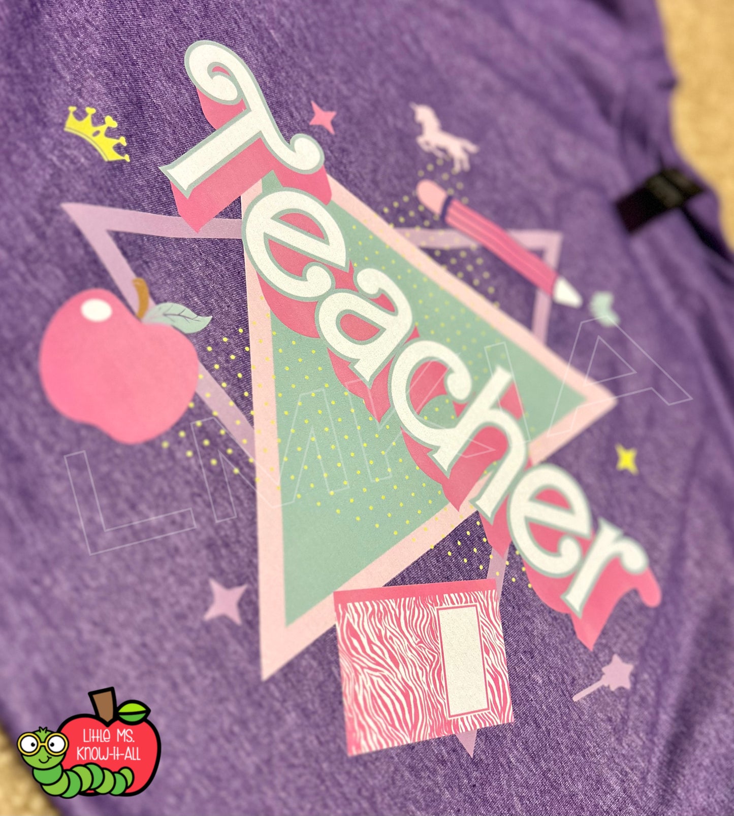 Retro Teacher T-Shirt