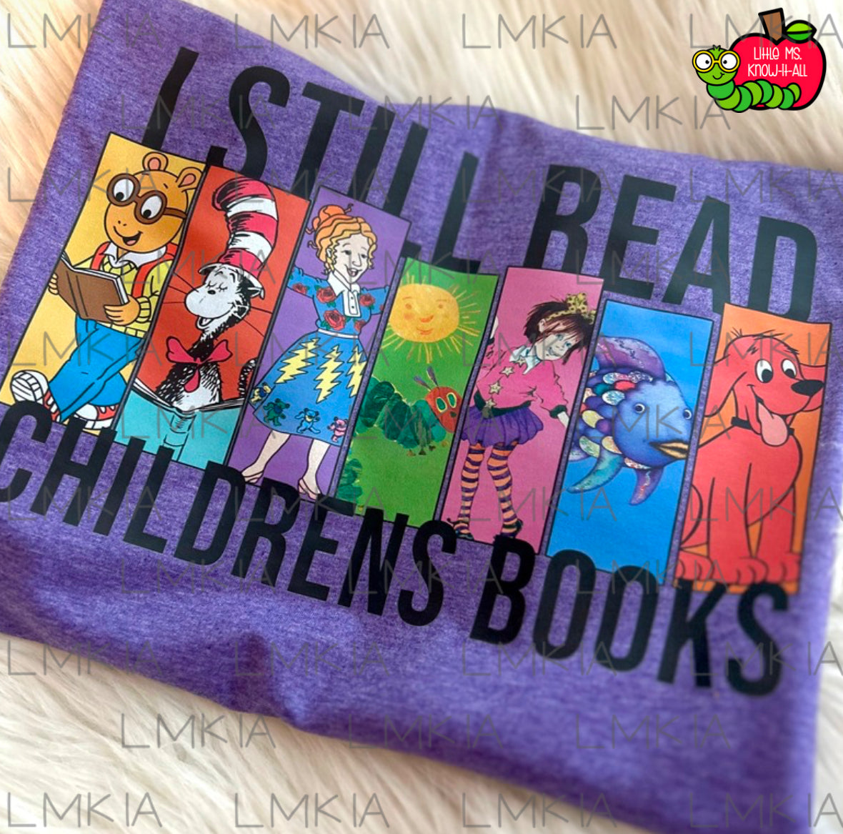 I Still Read Children's Book T-Shirt