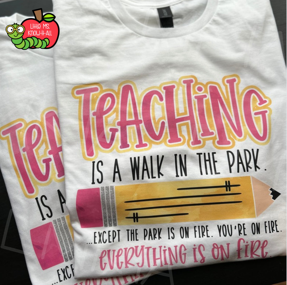 Teaching is a Walk in the Park T-Shirt