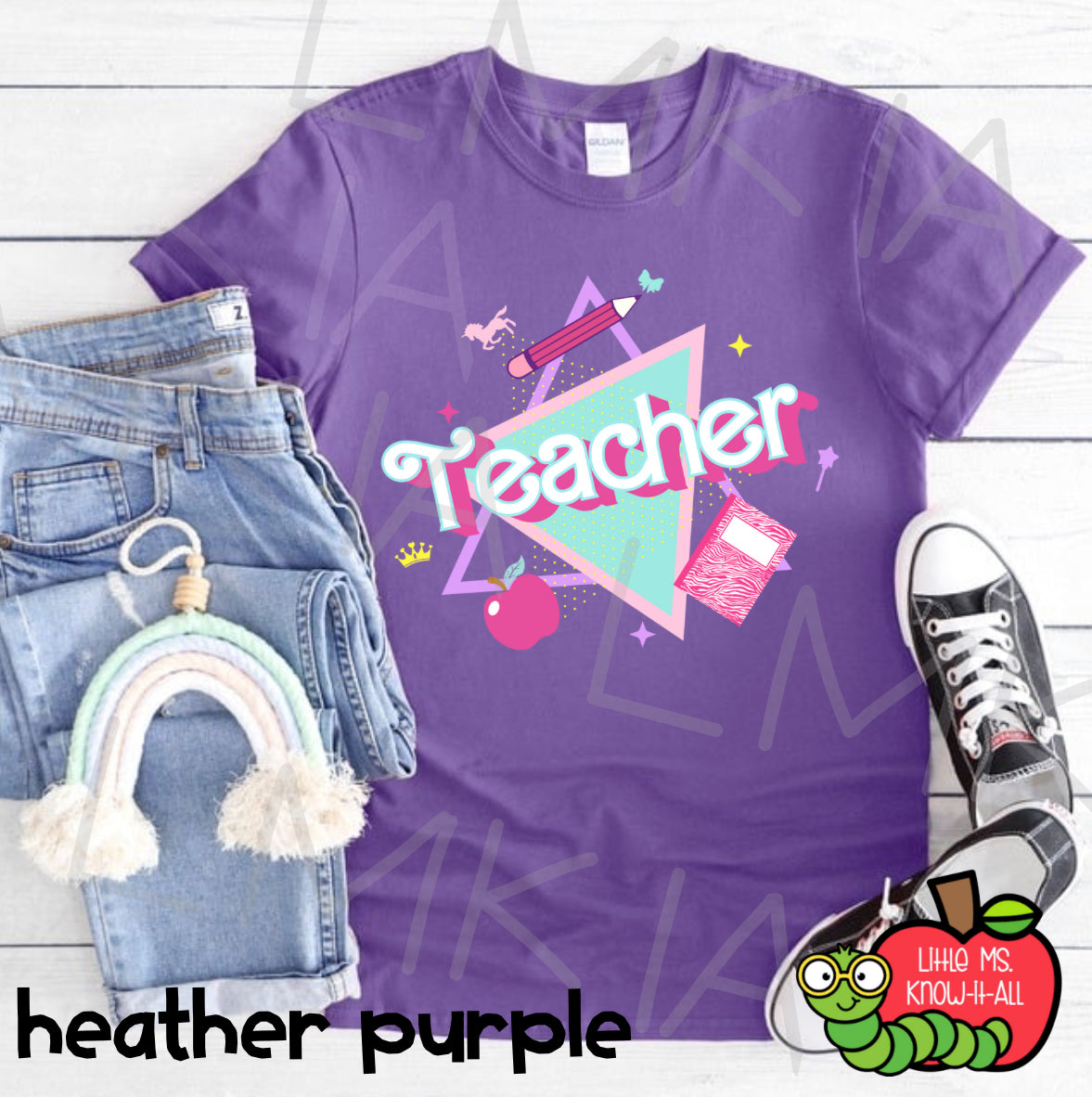 Retro Teacher T-Shirt