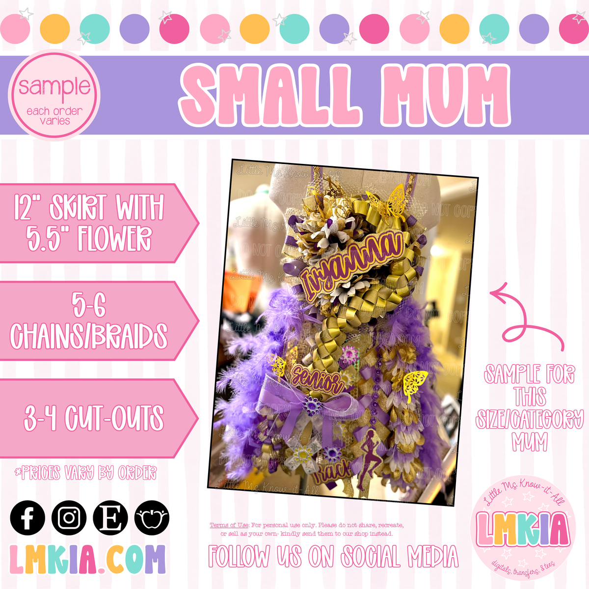 Small Homecoming Mum