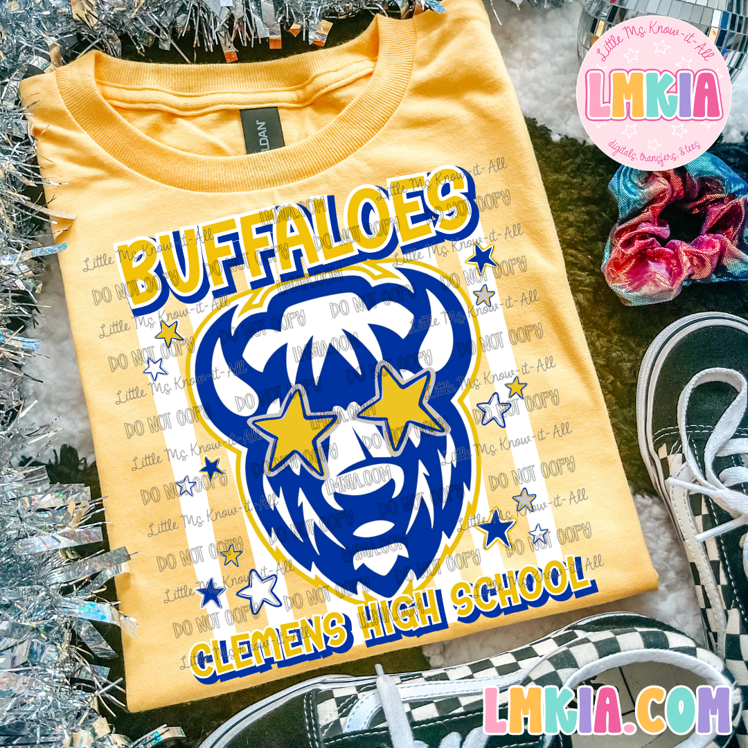 Striped Buffaloes T-Shirt