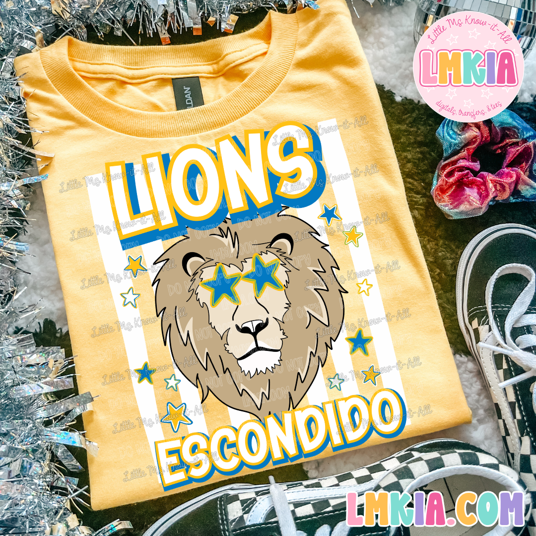 Striped Lions T-Shirt