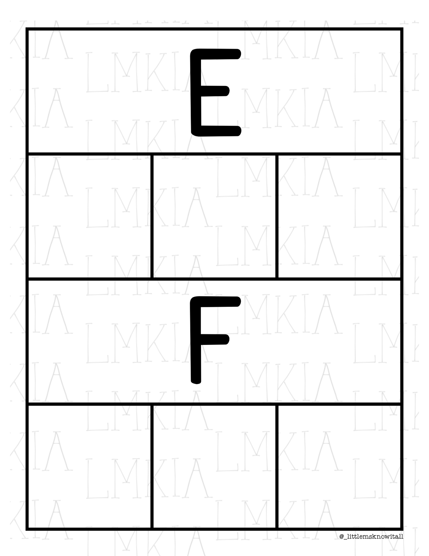 Beginning Sound Picture Sorting Puzzles