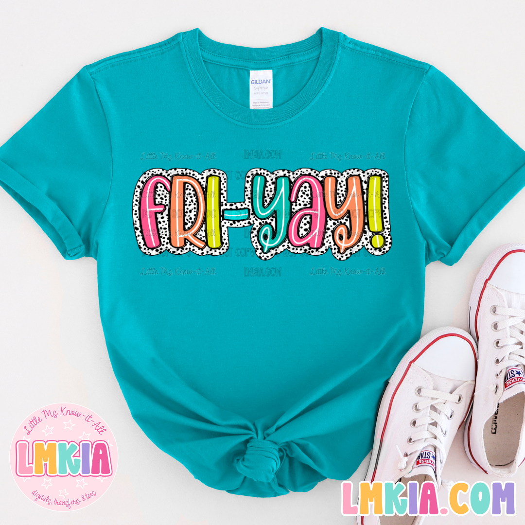 Dalmatian Fri-Yay Friday T-Shirt