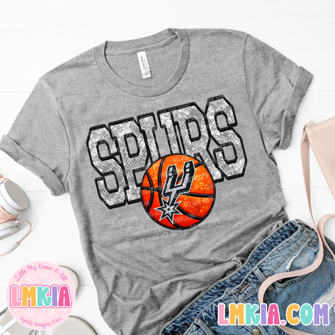 San Antonio Faux Sequin T-Shirt
