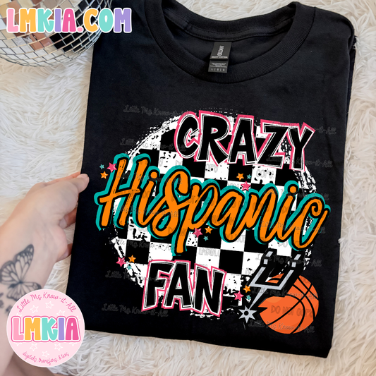 Crazy Hispanic Fan T-Shirt