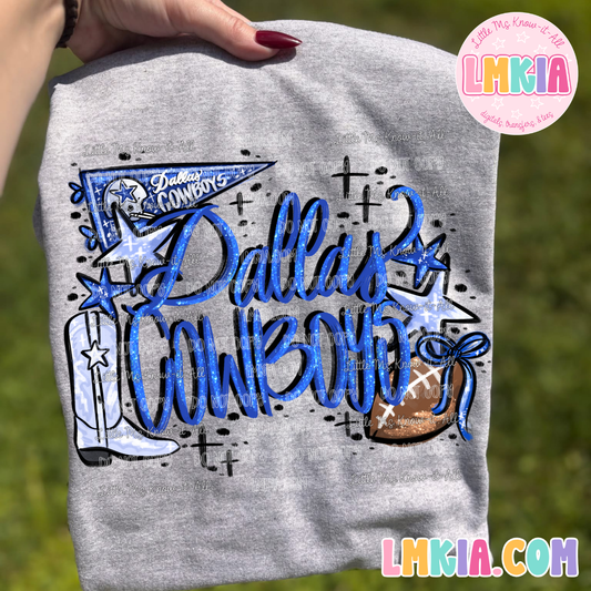 Texas Football Collage T-Shirt