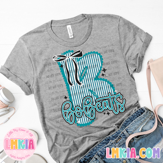 Bobcats Lace Seersucker T-Shirt
