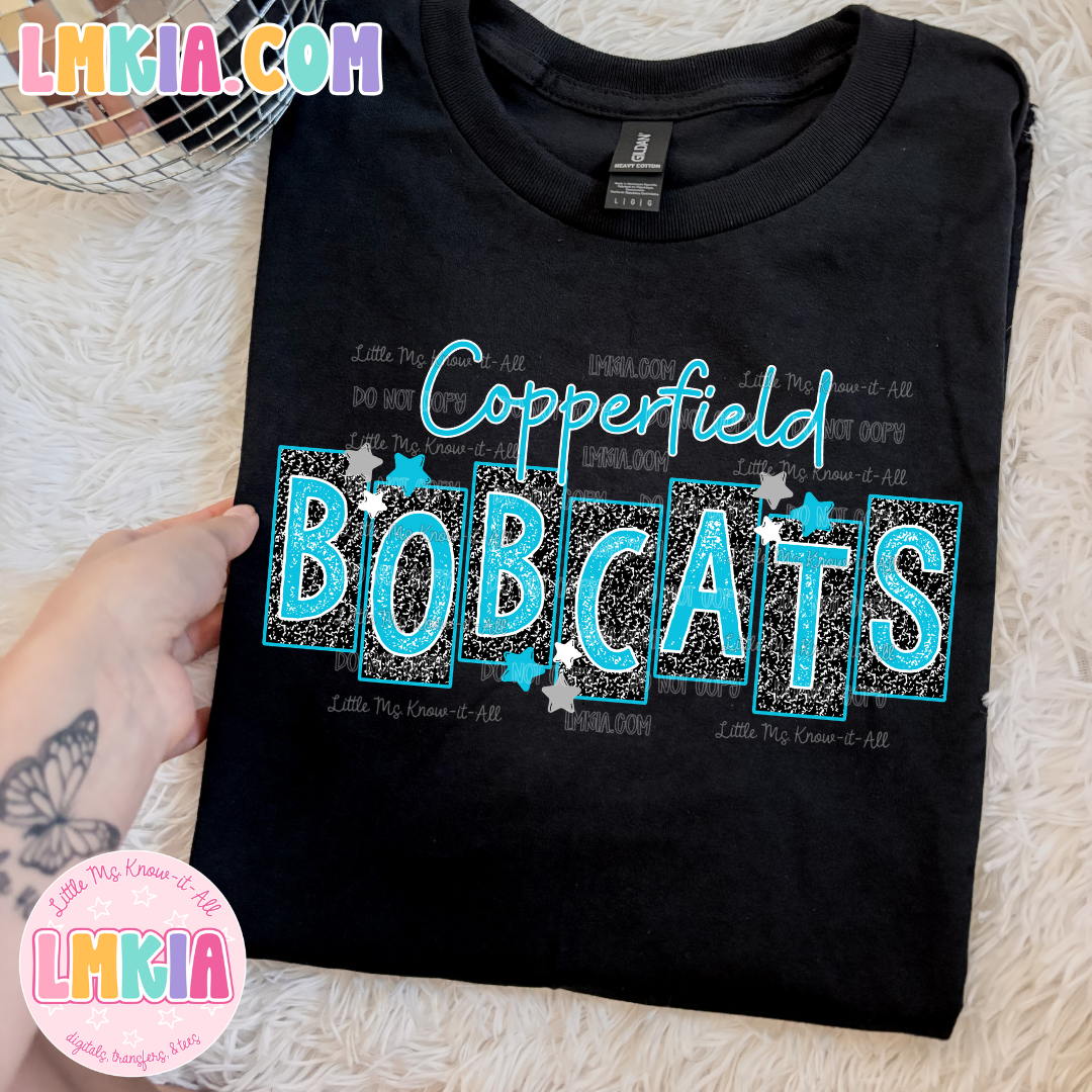 Composition Frame Bobcats T-Shirt