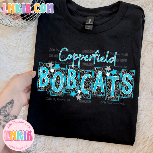 Composition Frame Bobcats T-Shirt