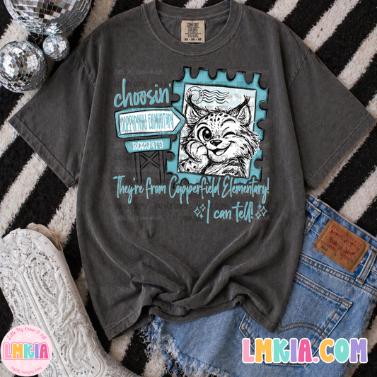 Bobcats Stamp T-Shirt