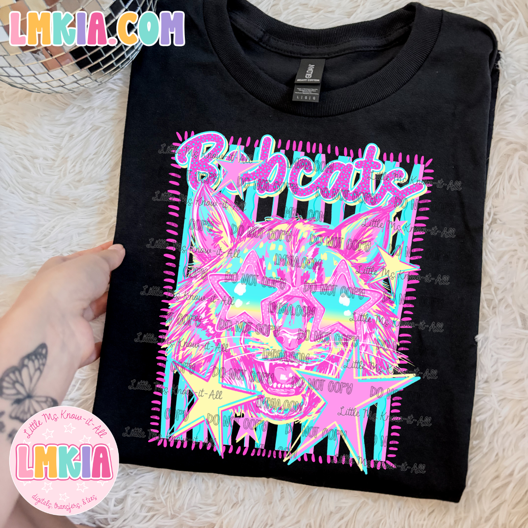 Bobcats Neon T-Shirt