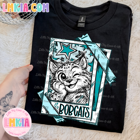 Bobcats Polaroids T-Shirt