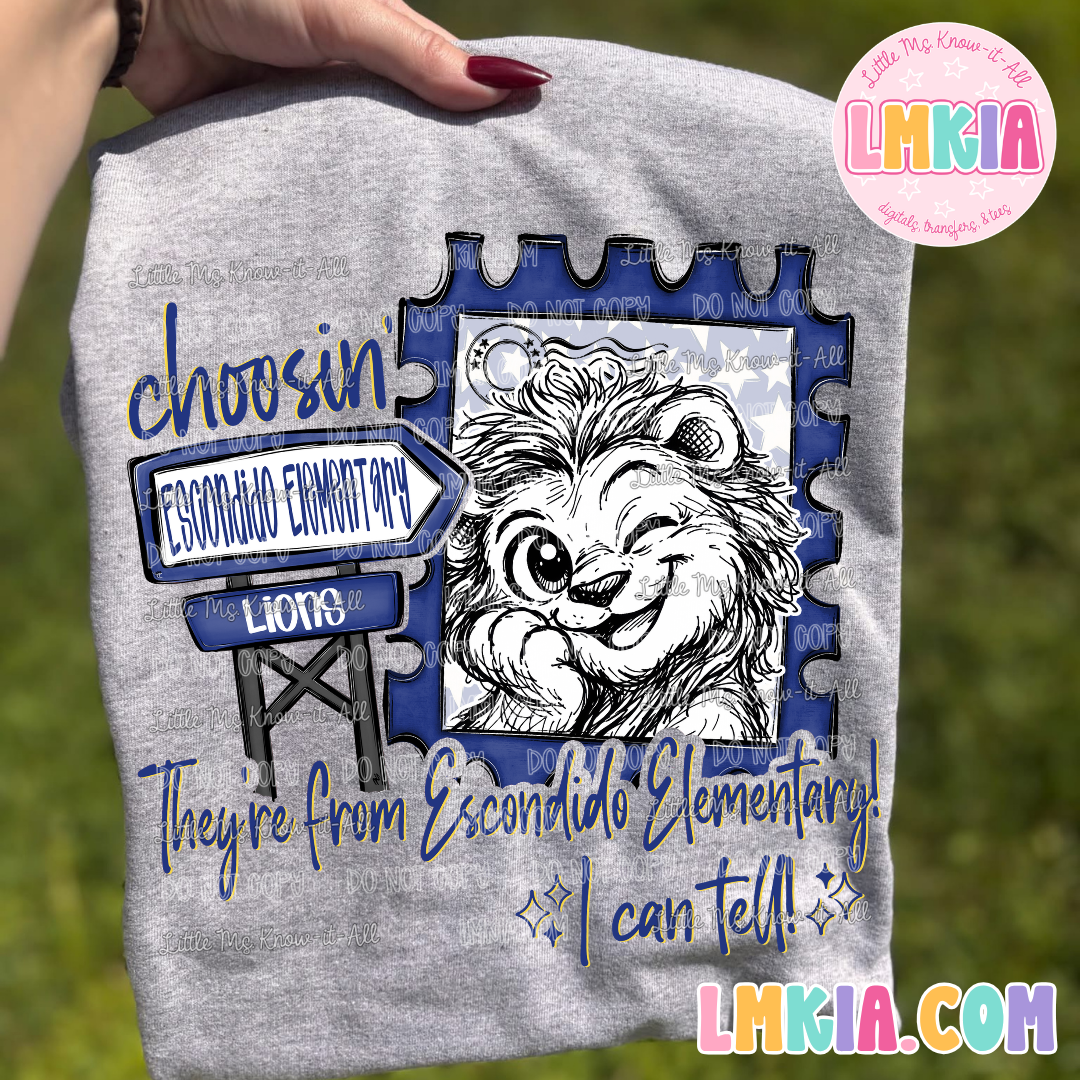 Lions Stamp T-Shirt