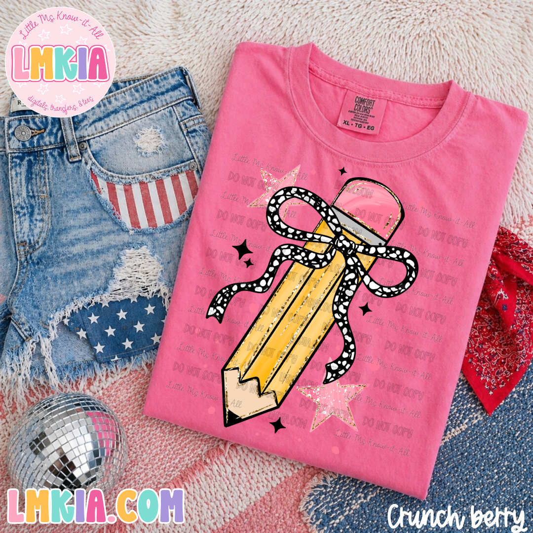 Coquette Pencil T-Shirt