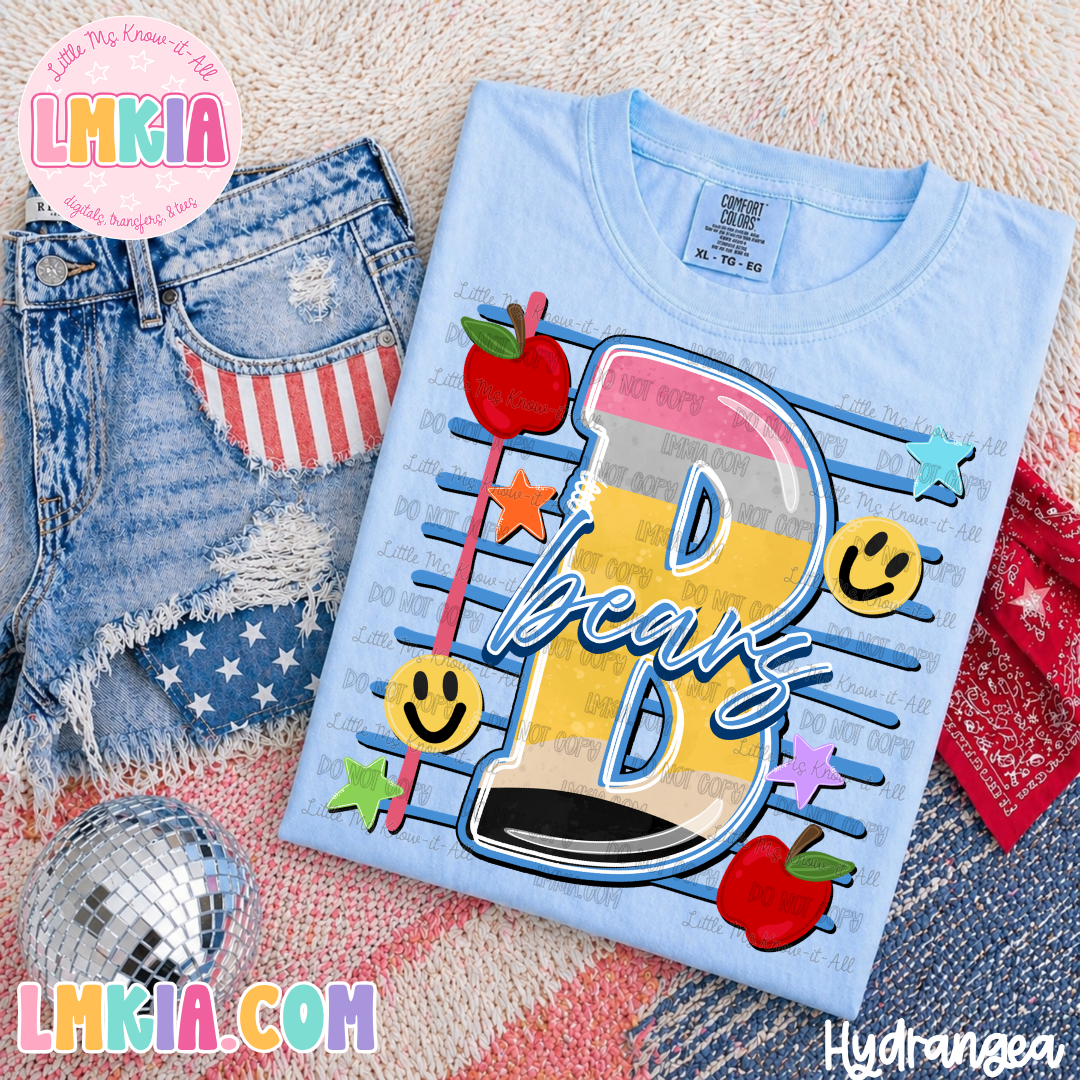 Pencil Doodle Mascot T-Shirt