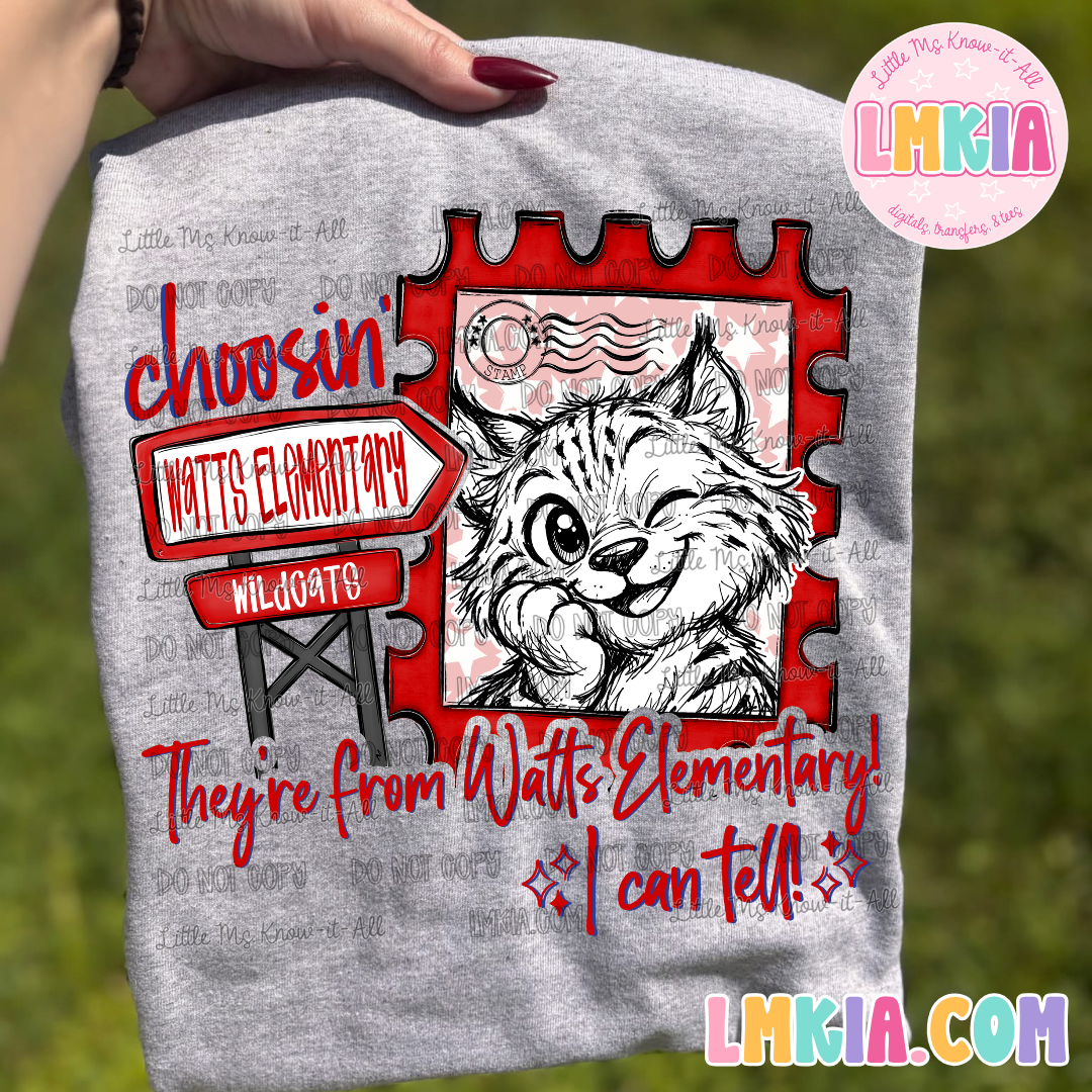 WIldcats Stamp T-Shirt