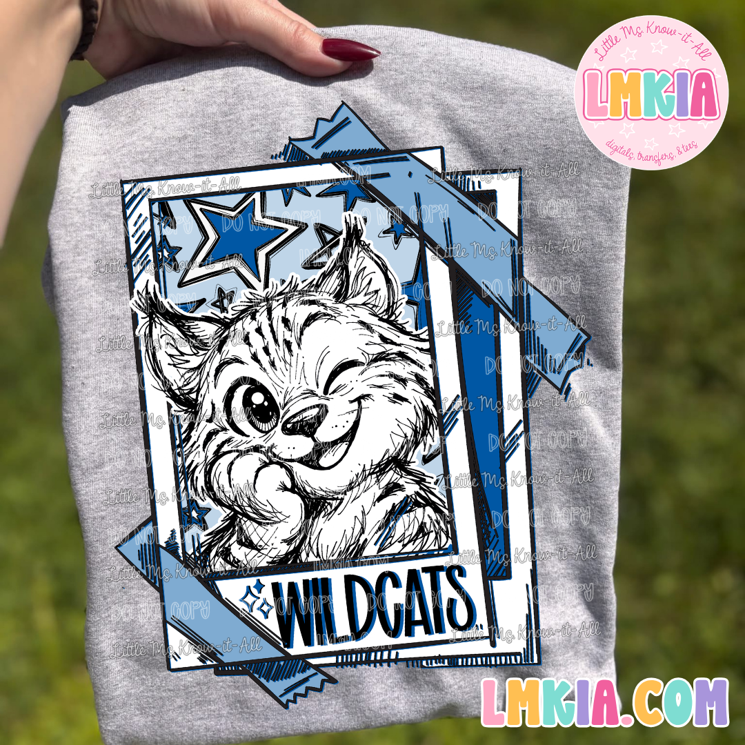 Color Polaroid Mascots T-Shirt