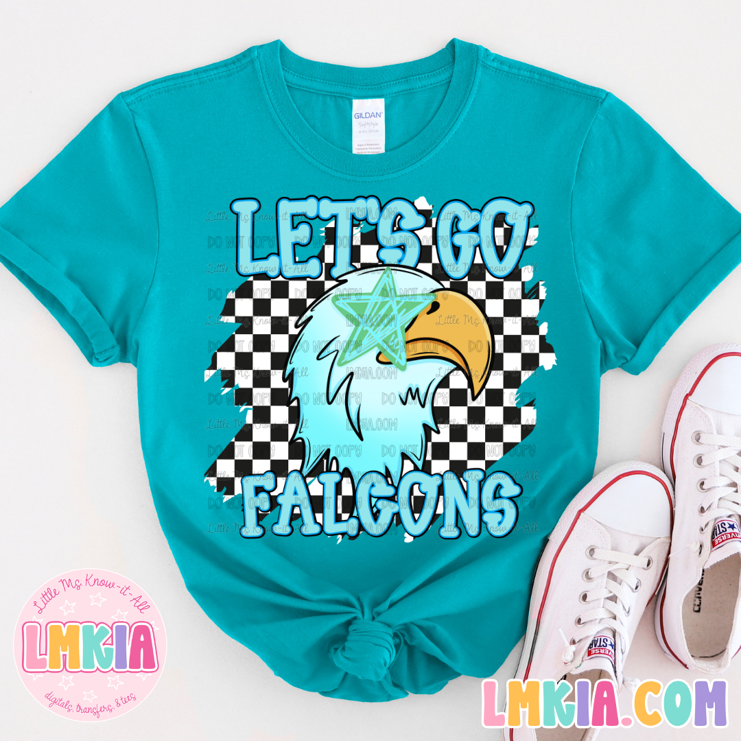 Let's Go Checkered Mascots T-Shirt