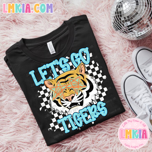 Let's Go Checkered Mascots T-Shirt