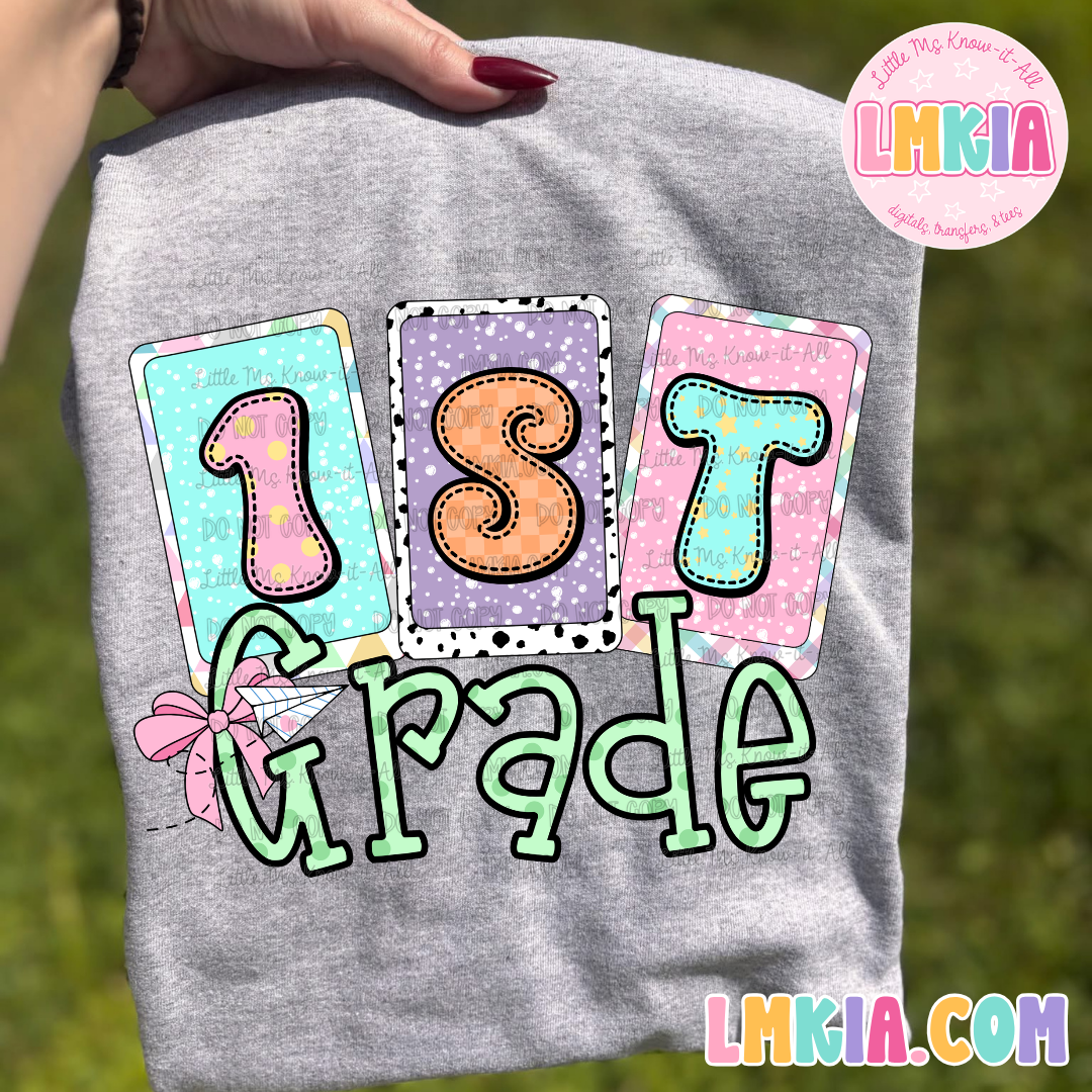 Pastel Cards Grade Levels T-Shirt