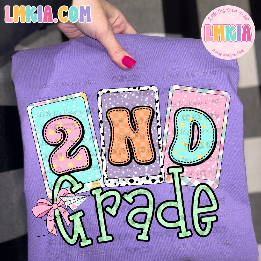 Pastel Cards Grade Levels T-Shirt