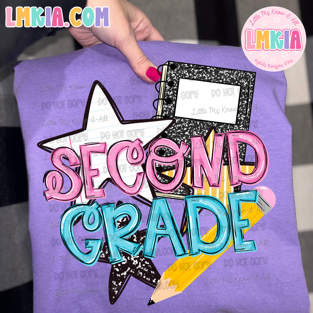 Pink Composition Grade Levels T-Shirt