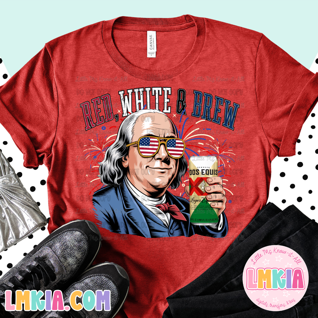 Red, White, and Brew T-Shirt
