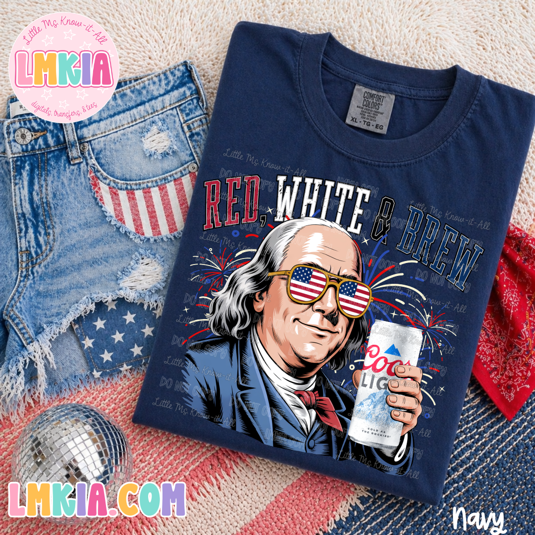 Red, White, and Brew T-Shirt